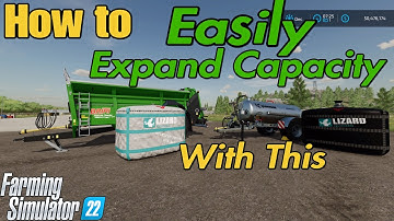 How to Expand Capacity on Equipment Easily on FS22