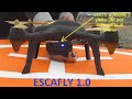 ESCAFLY DRONE PESCA ECONOMICO SURFCASTING MARE PESCA CON MODULO  E DRONE  h501s