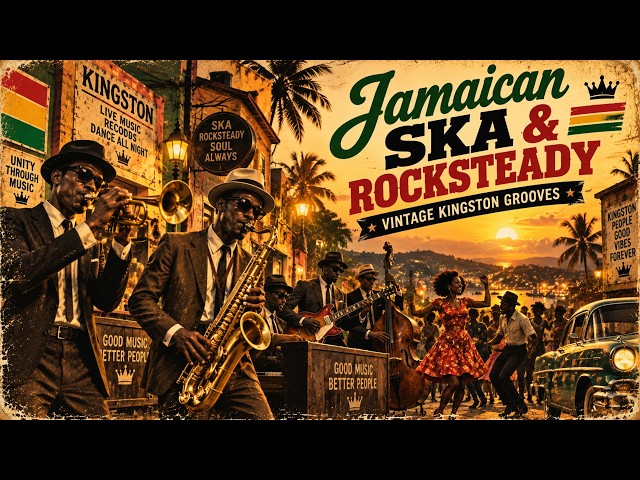 Jamaican Ska & Rocksteady 🇯🇲 | Vintage Kingston Grooves, Soulful