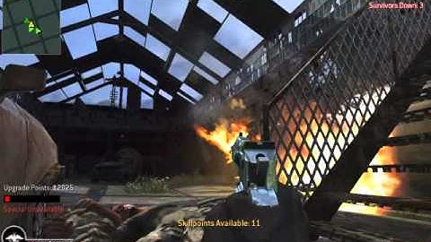 Reign of the Undead 2 mod gameplay for Call Of Duty 4