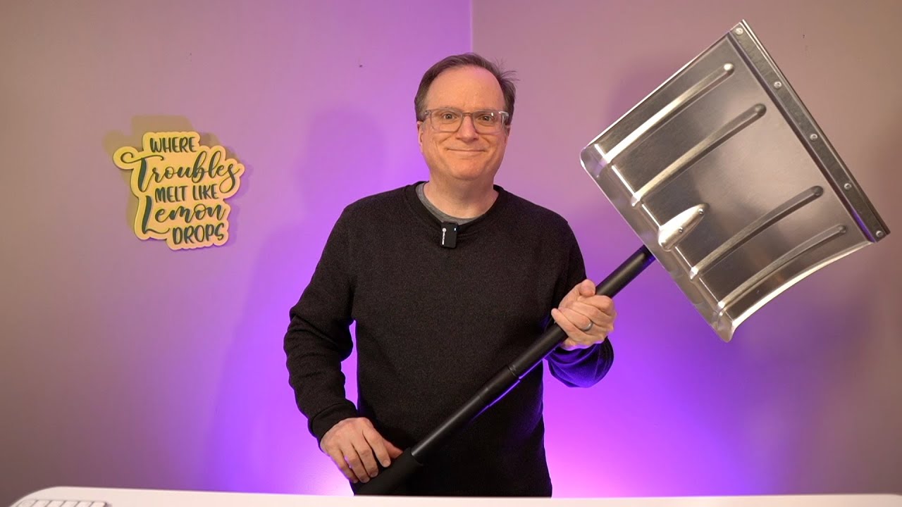 Алюминиевая лопата для снега, легкая, портативная.