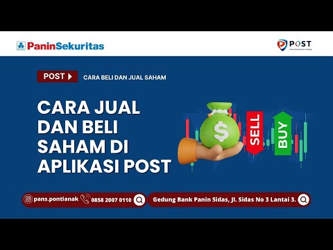 CARA JUAL DAN BELI SAHAM DI APLIKASI POST