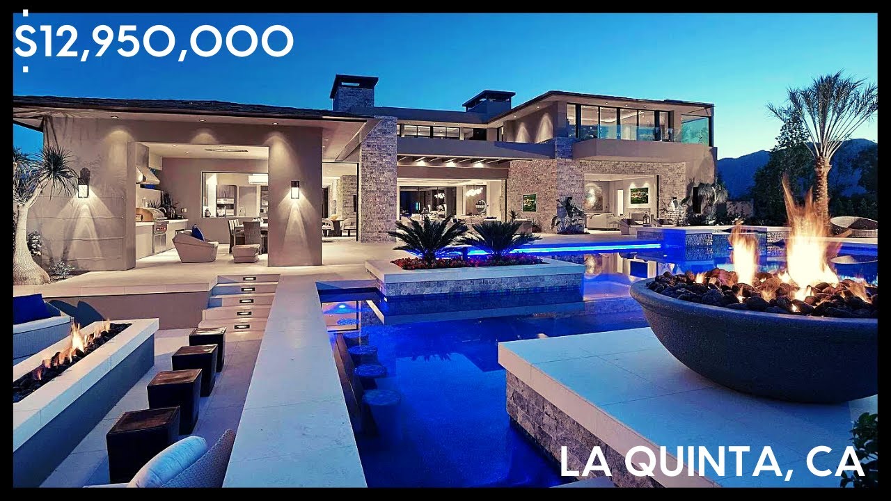 12,950,000 LUXURY REAL ESTATE TOUR LA QUINTA, CA YouTube