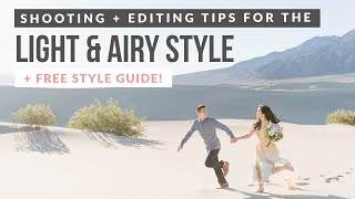 3 Essentials of the Light and Airy Style | For Portrait & Wedding Photographers screenshot 3