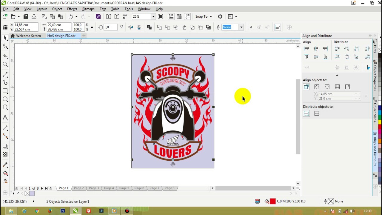 Tutorial pisah  Warna  di CorelDraw YouTube