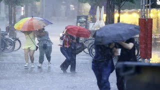 Very strong storms with hail hit France! Causes floods in some places