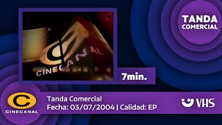 Cinecanal Tanda Comercial Rec. 03072004