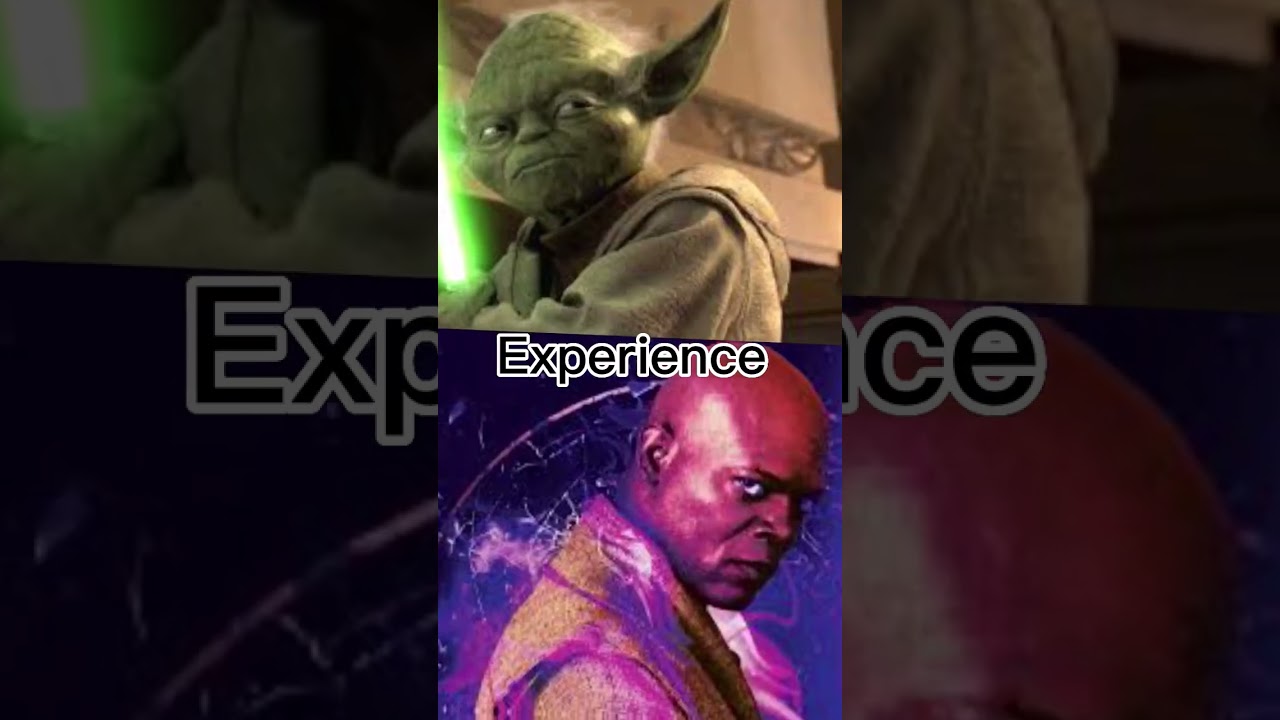 Yoda vs Mace Windu starwars shorts vs viral viralshorts yoda macewindu YouTube