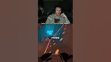 "Why do you wipe your nose"😭 #trainwreckstv #cs2 #counterstrike #csgo #cs2clips #shorts