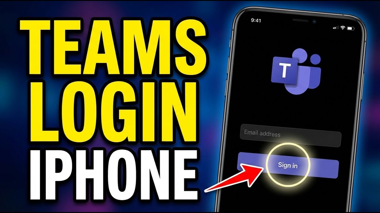 How to login to Microsoft Teams on iPhone - Quick Access - YouTube