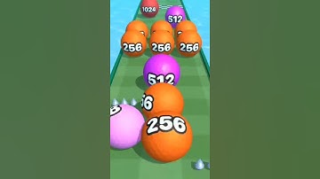 Ball ⚽🥎🏐🏃🏃🏃 Run  2048 (speedrun edition) gameplay walktrough android iOS