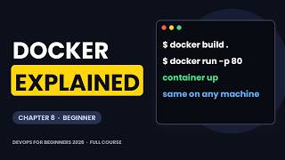Docker for Beginners: Containers, Images and Dockerfiles Explained (2026) (8/16)