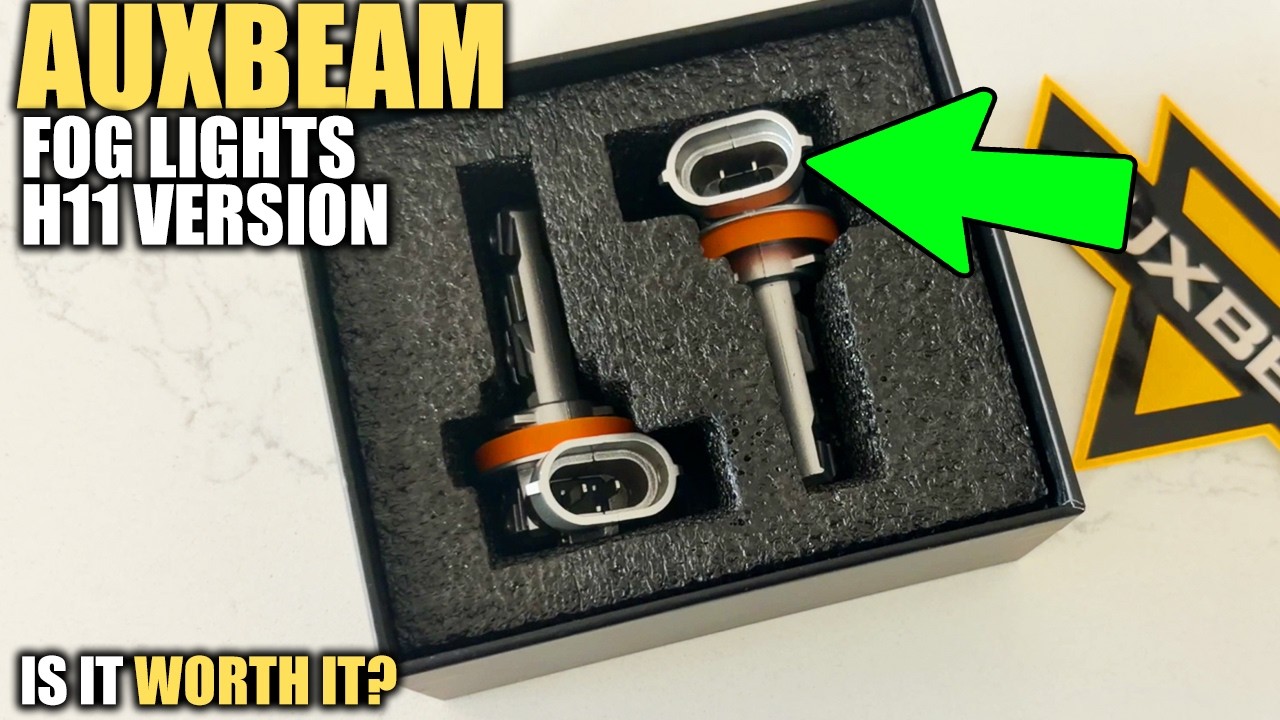 Обзор противотуманных фар Auxbeam H11.