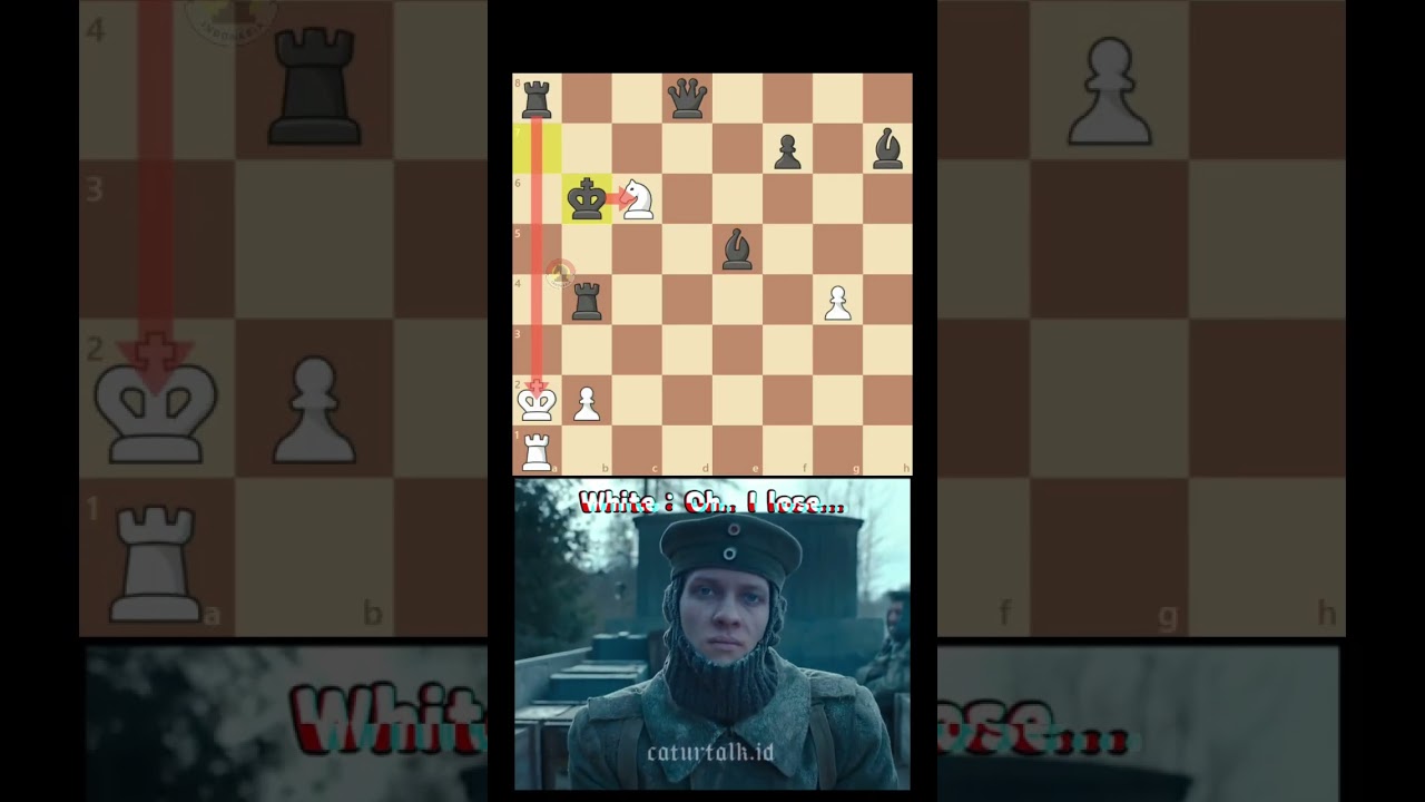 Bro is forcing CHECKMATE... on himself💀