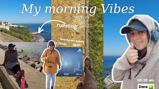 My morning routine| Week up early | 6 am | Running , Sport | ‍️روتيني الصباحي Vlog 3