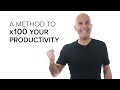 A method to x100 your productivity  robin sharma