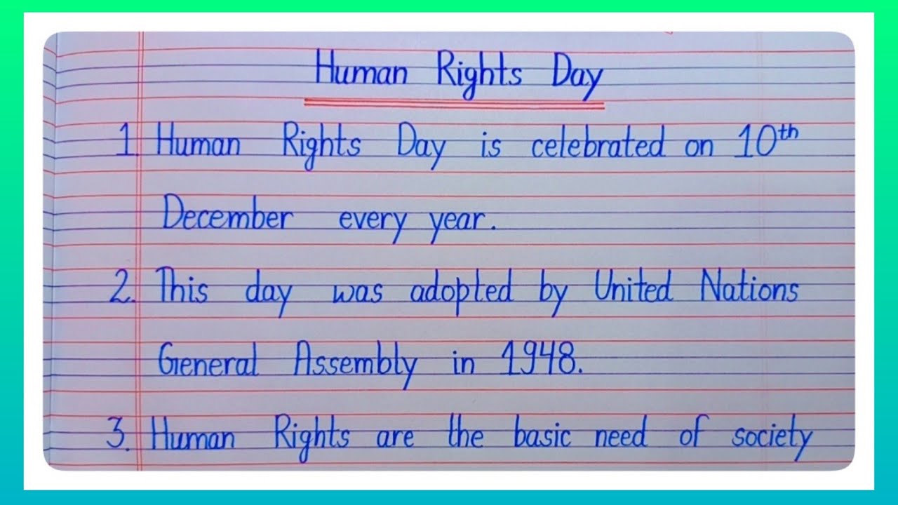 introduction essay on human rights