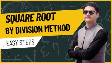 Square Root Calculation by Division Method Kpk Maths  || KPK Math: Square Root Division Method