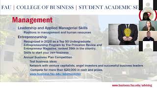 Explore FAU Fall 20 - College of Business