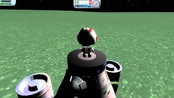 Moon walk in Kerbal Space Program (on Minmus!)