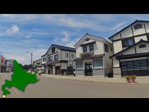 松前町の松城商店街を散歩 | 2023年8月 | 4K Japan Walk