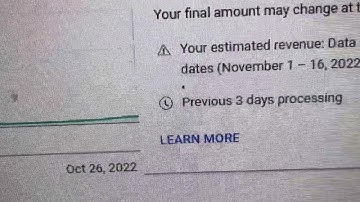 YouTube Ad Revenue Major November Decrease Glitch | Data Underreported Dates | Revenue Decreasing