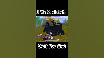 1 Vs 2 😱  Clutch in bgmi #short #viral # #gaming