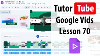 Google Vids - Lesson 70 - Inserting Special Character Google Docs Tutorial Lesson 70 Special Characters