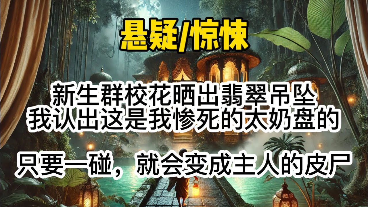 新生群校花晒出翡翠吊坠，我认出这是我惨死的太奶盘的，只要一碰，就会变成主人的皮尸…#惊悚 #懸疑 #一口氣看完 