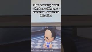 I made a baby cry on purpose at the last minute on tomodachi life #tomodachilife