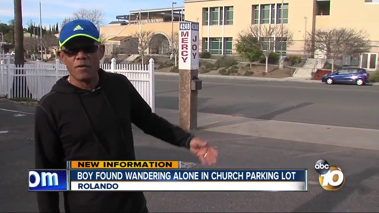 Toddler found alone wandering parking lot in Rolando - YouTube