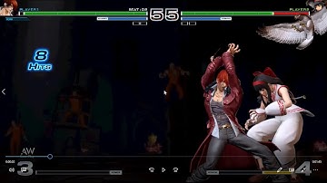 Iori Yagami vs Nakoruru - The King of Fighters XIV Combos KOF 14 - KOF GAMEPLAY