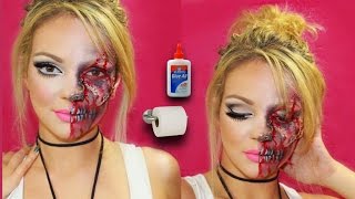 2 Household Items To Do Zombie Makeup screenshot 5