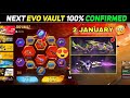 January Evo Vault Event & Gun Skin Returns 🔥