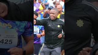 KZN Police Commissioner Nhlanhla Mkhwanazi leads fun walk