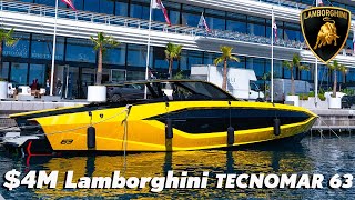 $4M Lamborghini TECNOMAR 63 by Monaco Yacht Club  |  Fast Toy