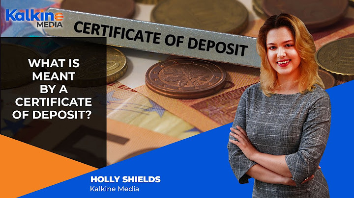 What is the minimum balance for a certificate of deposit