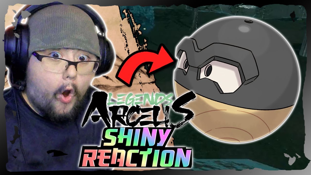 OUTBREAK SHINY HISUIAN VOLTORB REACTION!!! (Pokemon Legends Arceus Shiny Reaction)