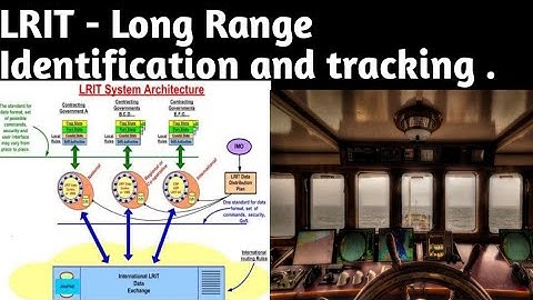 LRIT - Long range identification and tracking . Bridge equipment.