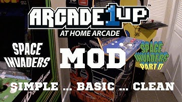 Arcade1Up Space Invaders Mod