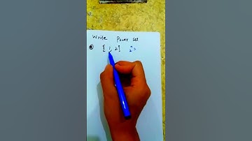 power set | easy trick for finding power set # shorts