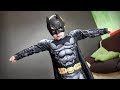 MARCOS VIROU O BATMAN!! Fantasia do Homem Morcego para Crianças
