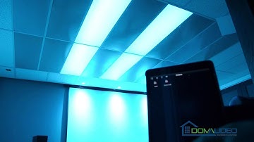 Control4 RGB LED Control Solution - Sound-To-Light demo