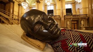 Giants Liverpool: Little Boy Giant sleeps in St George's Hall | The Guide Liverpool