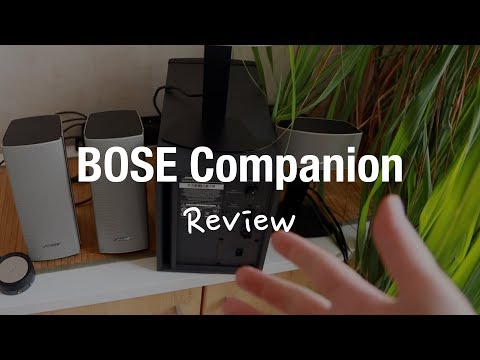 Review BOSE Companion 20 vs 50 (White Noise, Static, Sound Test)