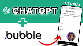 🤯 Build AI app with ChatGPT & Bubble.io | No-Code AI App Tutorial screenshot 5