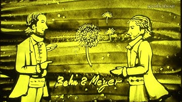 Tranh cát demo 2 Bồ Công Anh