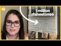 Woman attempts to cover home in 1 million rhinestones by Christmas