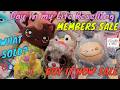 Members Only Sale-What I Brought | Buy It Now SALE | What Sold Vlog | Full-Time Reseller #thrifting