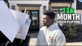 How we made $10,000+ in a MONTH from selling couches (COUCH FLIPPING 2023)